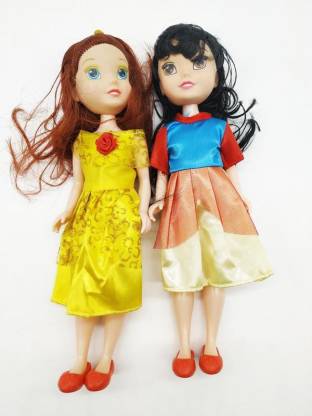Alpyog 2 Pretty Sisters Dolls With Beautiful Hairs And Moveable Body Parts For Kids