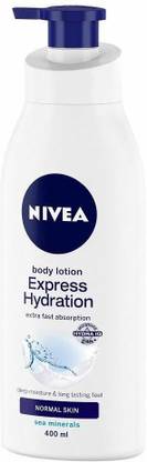 NIVEA Body Lotion, Absorption and Express Hydration With Sea Minerals