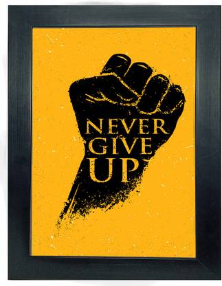 Motivational Photo Frame for Office and Home Decor Wood Table Photo Frame