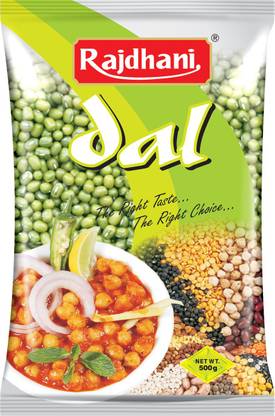 Rajdhani Green Moong Dal (Whole)