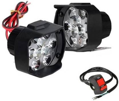 SPEEDZZ Ko 9LED2128 Fog Lamp Motorbike LED for Hero (12 V, 10 W)
