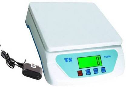 Zeom ™Compact Scale With Backlight TS-500v 25 kg with Adaptor Digital Multi-Purpose Kitchen Weighing Scale  (TS500) Weighing Scale