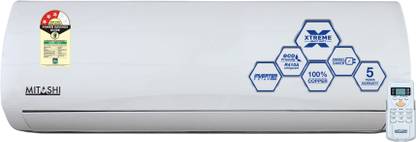 MITASHI 1 Ton 3 Star Split Inverter AC  - White