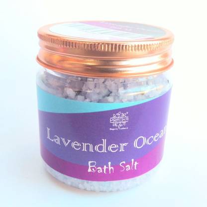PRATHA Handmade Natural Lavender Ocean Bath Salt