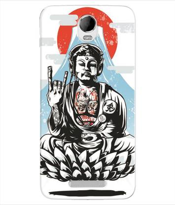 Inktree Back Cover for Micromax Canvas Juice 2 AQ5001
