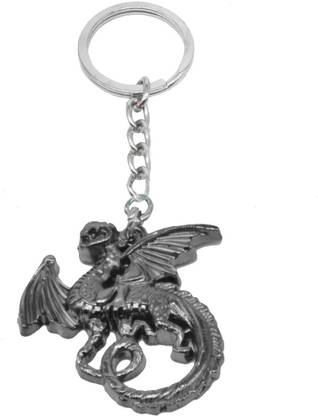 Sullery Dragon Keychain Fantasy Dragon Key Chain Star Key Ring Key Chain