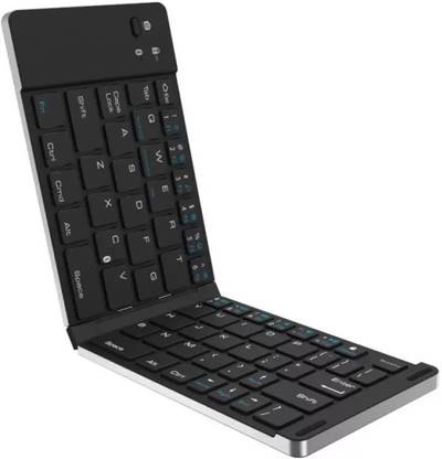 Drumroar F66 Folding Bluetooth Wireless Keyboard Bluetooth Standard Multi-device Keyboard