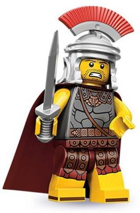 LEGO 10 Minifigure Roman Commander 71001