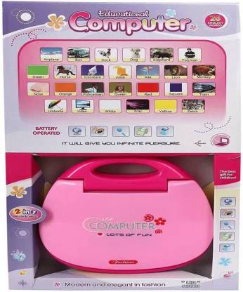 webster Kids Laptop | Educational Laptop with LED Display and Sound | Educational Computer | Mini Learning Laptop Toy