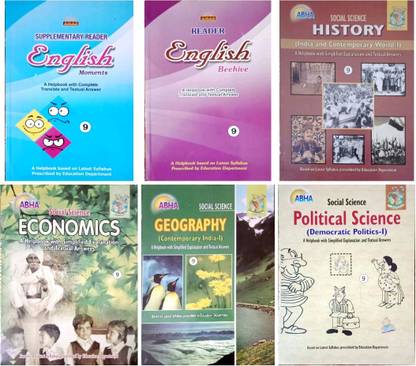 NCERT HELP BOOK CLASS 9 ( COMBO PACK OF - 6 BOOK ) Ncert Help Book , ( K Chandan Gupta ) Class 9 Ncert 9 Help Book History , Moment Help Book