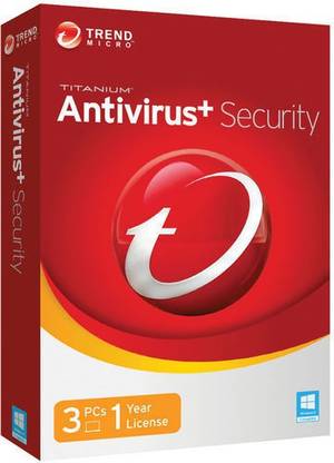 Trend Micro Anti-virus 3 User 1 Year
