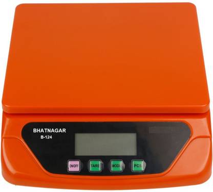 BHATNAGAR ATOM Digital 20kg x 1g Premium Scale Balance Multi-purpose weight measuring machine with Adapter Weighing Scale
