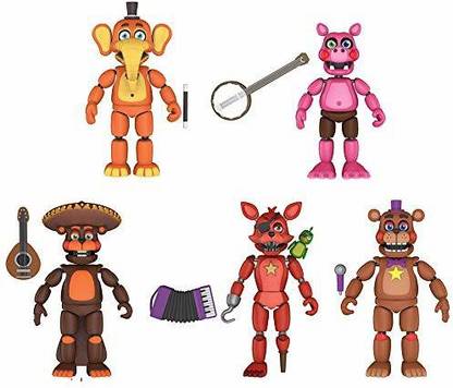 Funko Five Nights at Freddys Pizza Simulator Series 4 Articulated Action Figures Set of 5