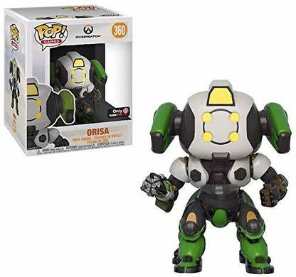 Funko Pop Games Overwatch 6 Orisa Collectible Figure GameStop Exclusive