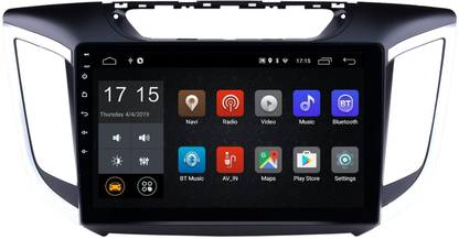 WOODMAN WM-LX-CRETA70 Android Double Din With Inbuilt GPS Navigation System & Screen Mirroring Car Stereo