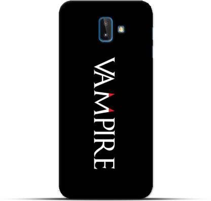 Saavre Back Cover for Vampire, Black And White for SAMASUNG J6 PLUS
