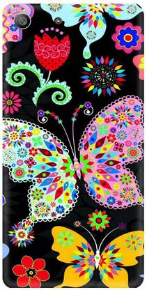 Smutty Back Cover for Sony Xperia M5 Dual, Sony Xperia M5 - Butterfly Print