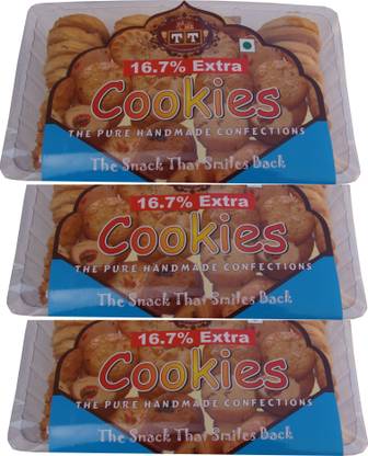 TT T T HANDMADE FANTASTIC COOKIES (PACK OF 3) Cookies Biscuit