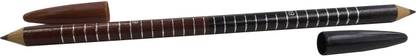 One Personal Care Black & Brown 2 in 1 Eyebrow Pencil - PO1