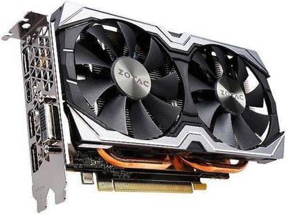 ZOTAC Geforce GTX 1060 Amp! Edition GDDR5 6 GB NVIDIA Chipset 192 bit 1771 MHz Graphics Card