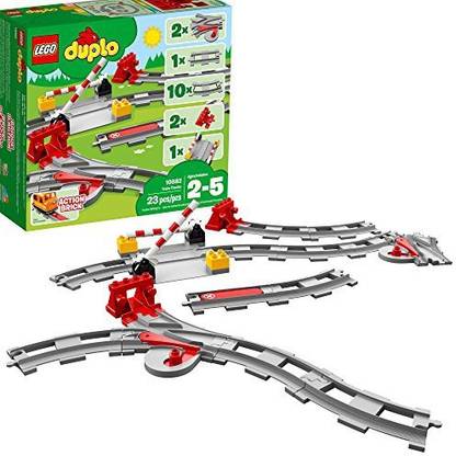 LEGO Duplo Train Tracks 10882 Building Blocks (23 Piece)