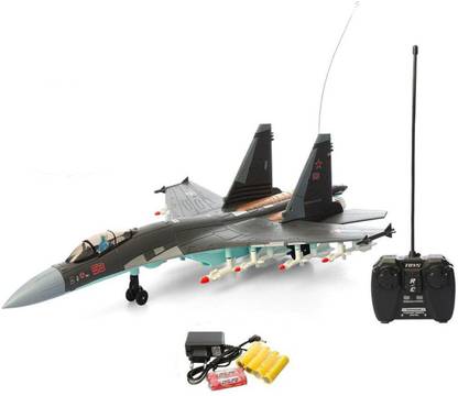 HALO NATION RC Plane Model Toys Sukhoi SU-35 Jet Fighter Super Flanker Fighter (Remote Controlled)