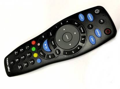 Tata Sky 100% Universal Genuine HD+ With MANUAL & WARRANTY CARD TATA SKY HD+ PLUS, TATA SKY HD Remote Controller