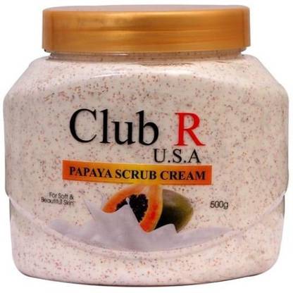 Club R Papaya Scrub Cream Scrub