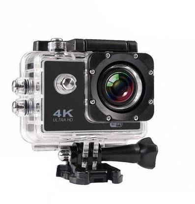 Odile 4k 4k WIFI Ultra HD Waterproof Sports and Action Camera (Black, 16 MP) Sports and Action Camera