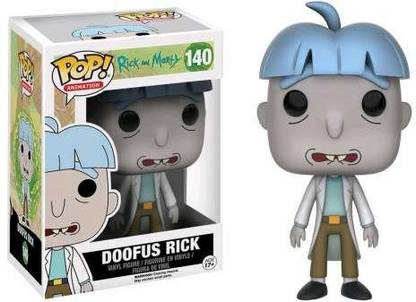 Funko Rick and Morty Animation Doofus Rick 140 Exclusive