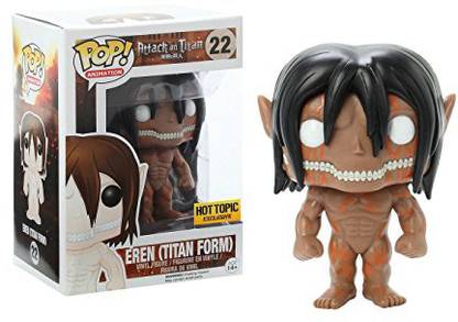 Funko Attack on Titan Eren Titan Form Hot Topic Exclusive Figure