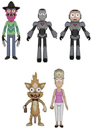 Funko Rick & Morty Series 2 Action Figures 5" (Set Of 5)