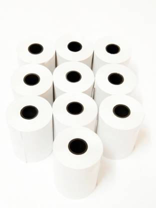 MME 58MM X 25MTR. (2INCH) POS MACHINE THERMAL PAPER ROLL SET OF 10 ROLL Thermal Cash Register Paper