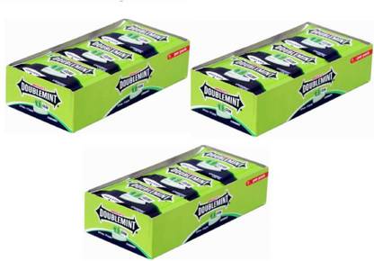 Doublemint Chewing Gum Tab Showbox, 178g (pack of 3) Strongmint Chewing Gum