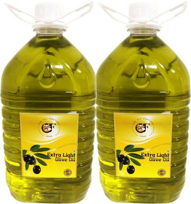 The Oil Factory Extra Light Pack Of 2 Olive Oil Plastic Bottle