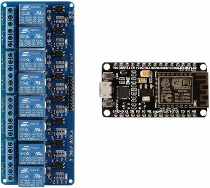 REES52 8-Channel Relay NodeMCU LUA WiFi Module IOT Starter Kit for Arduino Micro Controller Board Electronic Hobby Kit