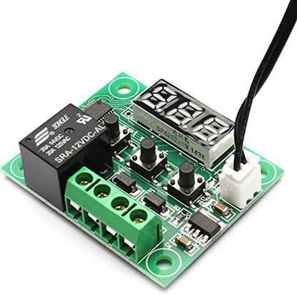 APTECHDEALS W1209-50~100 Digital Temperature Controller 12V +Sensor Thermostat Temperature Sensor and Controller Electronic Hobby Kit