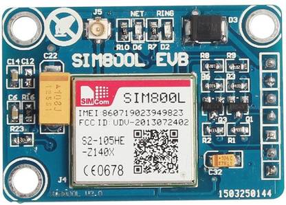REES52 SIM800L V2.0 5V Wireless GSM GPRS MODULE Quad-Band W/Antenna Cable Cap M105 Micro Controller Board Electronic Hobby Kit