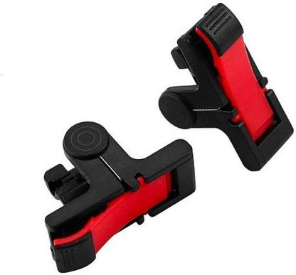 HOC GTO_423G Red Pubg Trigger all smart phone compatible Sensitive Shoot/aim Buttons L1 R1 Trigger Mobile Game Controller ||compatible with all android & IOS smart phone Gaming Accessory Kit