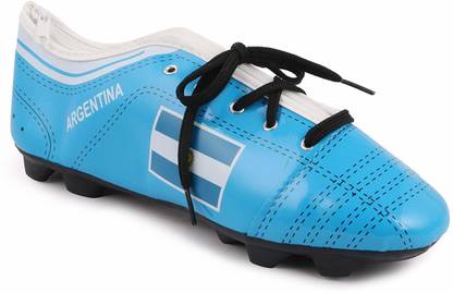 Instabuyz Shoe Shape Zipper Pencil Pouch For School, Football Country Art Artificial Leather Pencil Box