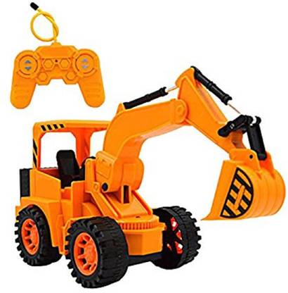 हेलो नेशन Remote Control JCB Style Excavator Construction Toy - Wireless remote Jcb