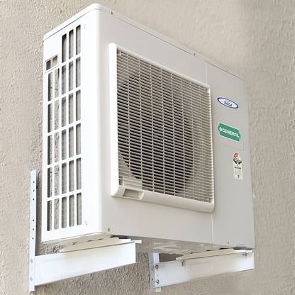 IMPULSE Heavy (3mm) GI Metal Air-Conditioner Compressor Stand - AC Stand 0.8 Ton to 2.0 Ton Shelf Bracket