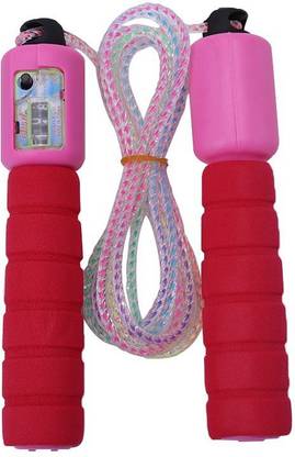 HINEX ™ Digital Skipping Jump Rope with Counter Timer f Speed Skipping Rope