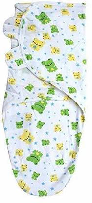 Ninos World Baby's Cotton Kassy Adjustable Swaddle/Wrap Sleeping Bag