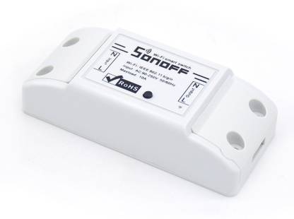 Sonoff Smart WiFi Switch Compatible with , Home, IFTTT, Android/iOS App - Control Your Appliances Remotely