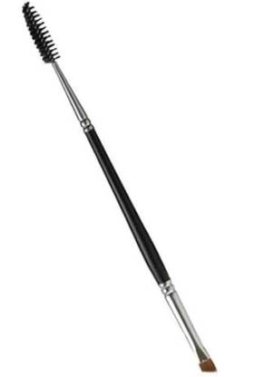 Gugzy Double Ended Brow Brush/Spoolie - Precision Application & Blending of Brow Powders, Waxes and Gels