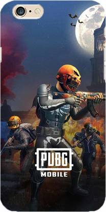 NDCOM Back Cover for Apple iPhone 6 PUBG Mobile Game Printed