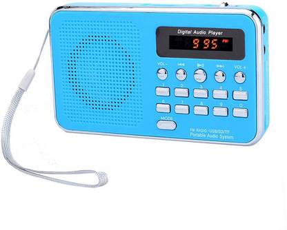 CRETO BT-SM74 Portable Digital Radio/Fm Music Player Support Aux, USB Pen-drive & SD card FM Radio
