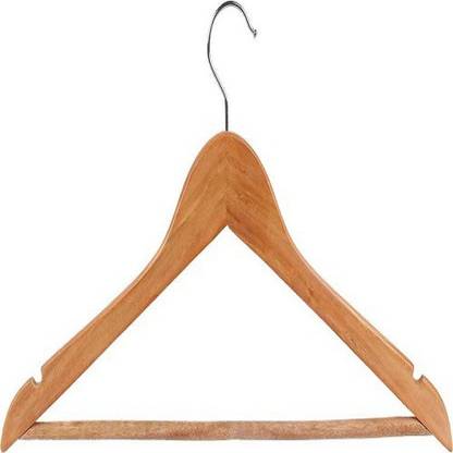 Smart Sales Wooden Shirt Pack of 4 Hangers For  Shirt