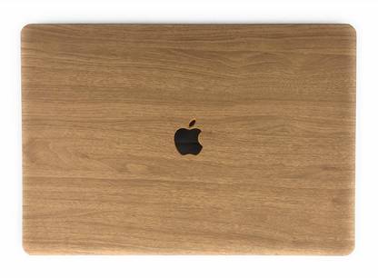 24x7eMall Rubberized Hard Shell Wood Design Cover Compatible Newest Pro 15" Plastic Reusable Laptop Skin Compatible for 15 inch